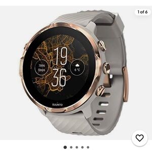 SUUNTO 7 sandstone & rose gold watch